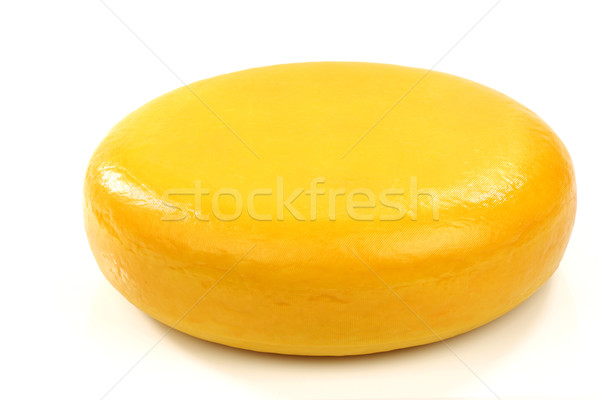 Geheel kaas witte voedsel markt eten Stockfoto © peter_zijlstra