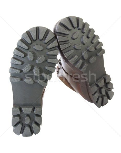Hiking Boots Soles Stock photo © peterguess