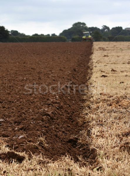 Industria agricultura barro zanja Foto stock © peterguess