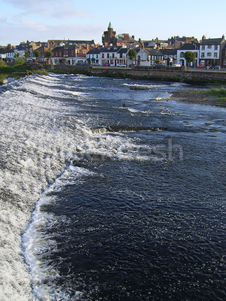 River Weir 2 Stock photo © peterguess