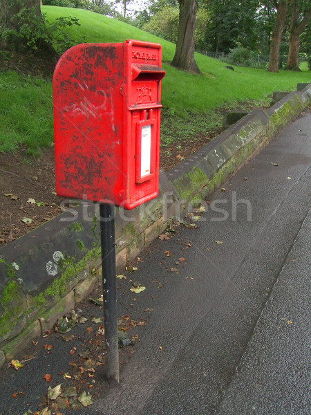 Small British Post Box Stock photo © peterguess