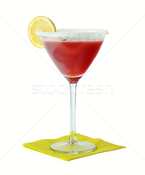 Strawberry Margarita Cocktail Stock photo © PeterHermesFurian