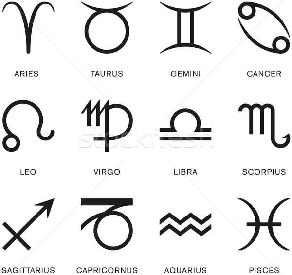 Stock photo: Signs Of The Zodiac