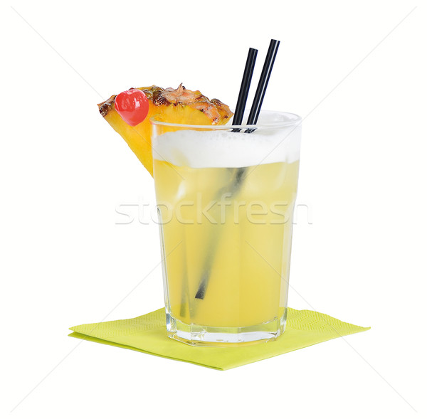 Cocktail rhum orange liqueur chaux jus [[stock_photo]] © PeterHermesFurian