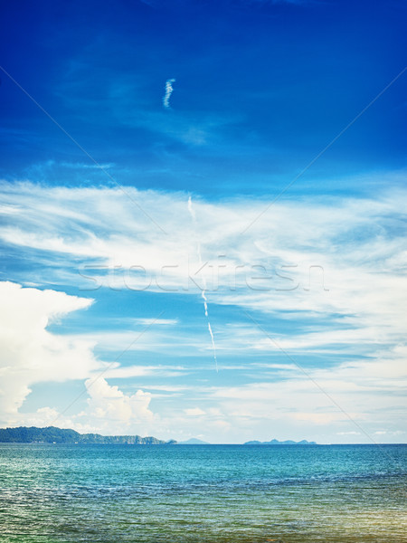 Seenlandschaft Meer Thailand Landschaft Himmel Stock foto © PetrMalyshev