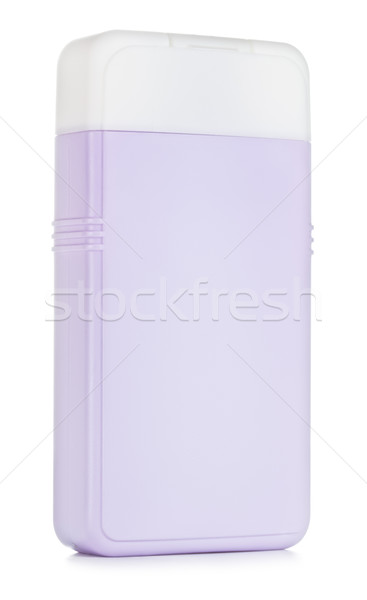 Fles shampoo plastic reinigingsproducten geïsoleerd witte Stockfoto © PetrMalyshev