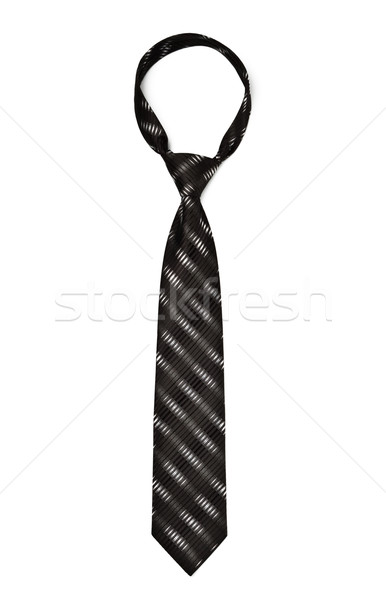 black striped necktie Stock photo © PetrMalyshev