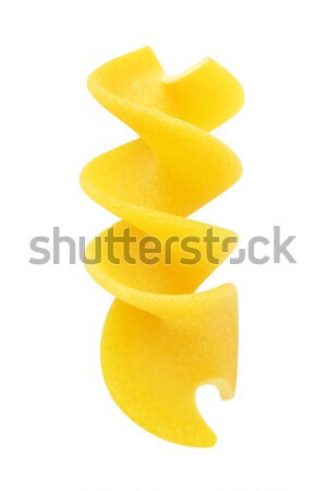 Raw Spiral Pasta Stock photo © PetrMalyshev