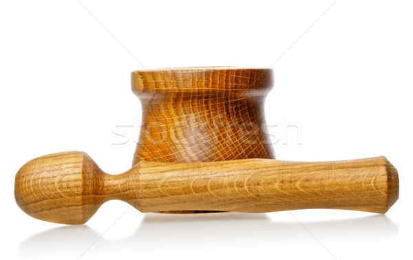 Mortar With Pestle Stock photo © PetrMalyshev