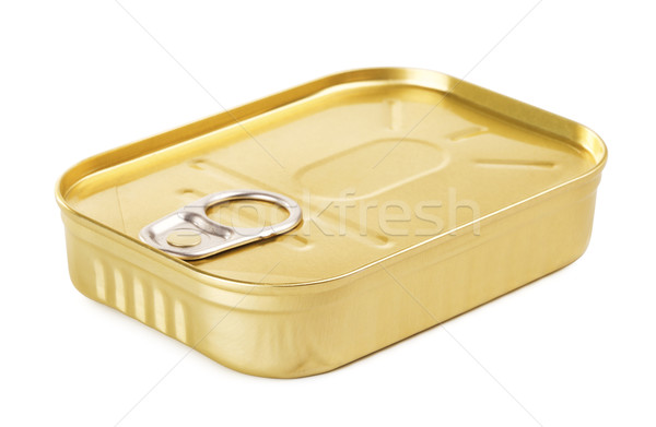 Tincan With Key Stock photo © PetrMalyshev