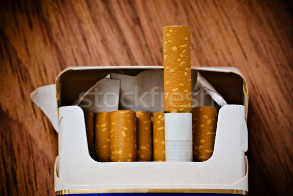 pack of cigarettes Stock photo © PetrMalyshev