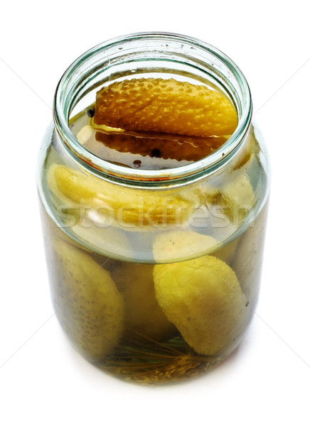 Jars Of Pickles Stock photo © PetrMalyshev