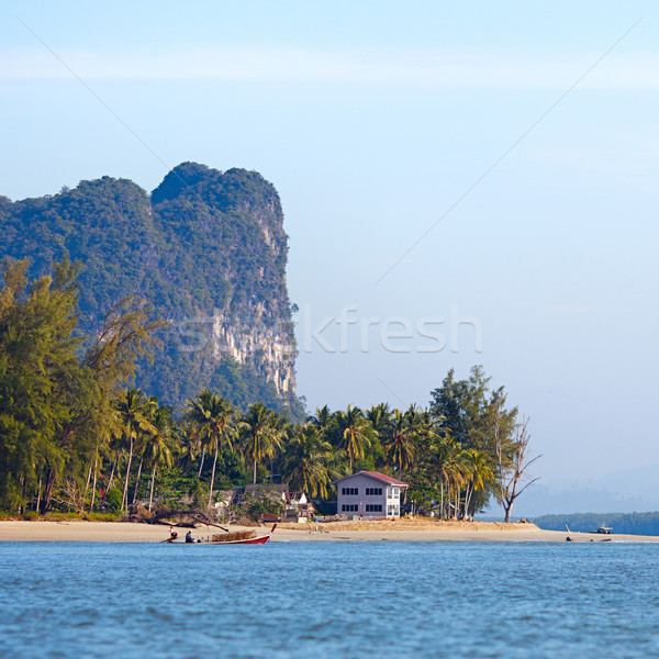 Stok fotoğraf: Tropikal · başvurmak · tropikal · plaj · deniz · kıyı · Tayland