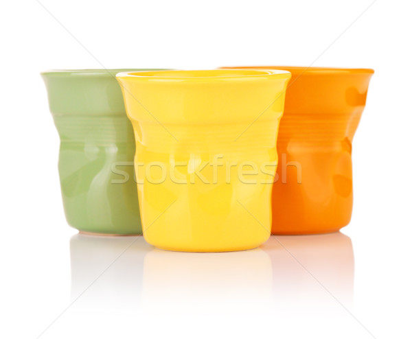 [[stock_photo]]: Espresso · originale · coloré · isolé · blanche