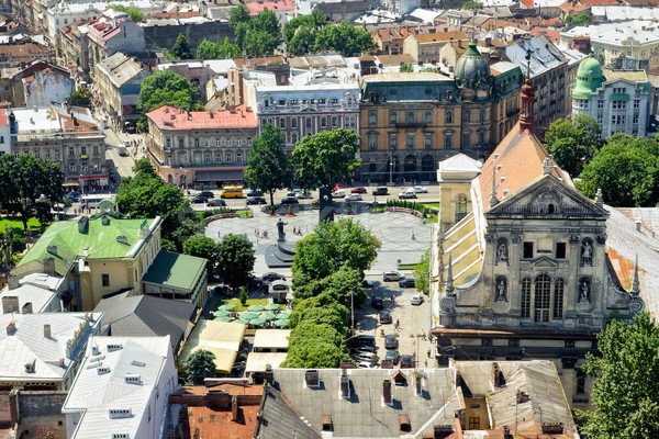 été vue ville salle vert [[stock_photo]] © PetrMalyshev