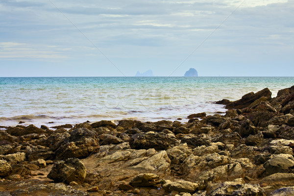 Rocky Shore Stock photo © PetrMalyshev