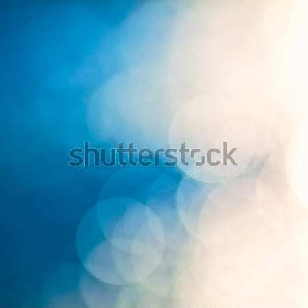 Foto stock: Abstrato · brilhante · colorido · sol · mar · bokeh