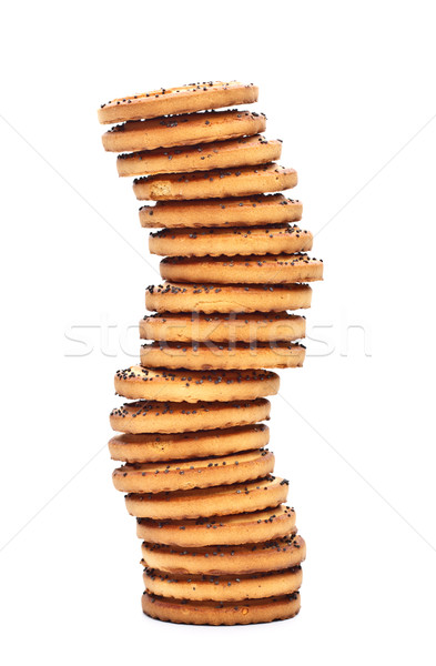 Shortbreads Cookies Tower Stock photo © PetrMalyshev