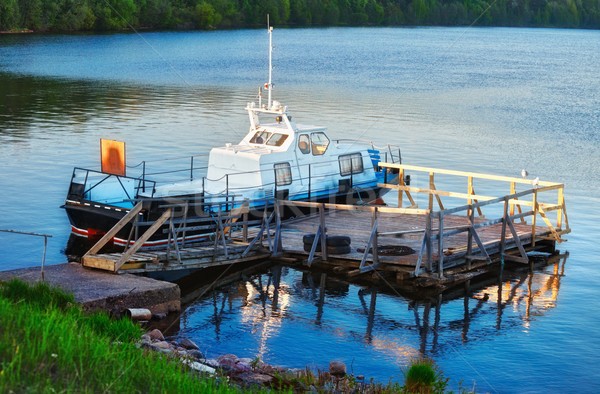 Docked Boat Stock photo © PetrMalyshev