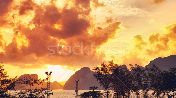 Beautiful Sunrise Stock photo © PetrMalyshev