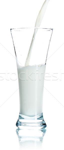 Poured Milk Stock photo © PetrMalyshev