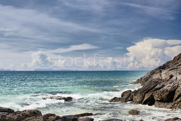 Rocky Shore Stock photo © PetrMalyshev