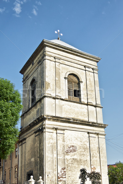 Strade torre città vecchia estate Ucraina città Foto d'archivio © PetrMalyshev