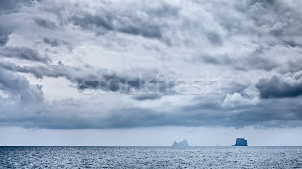 Storm Over Sea Stock photo © PetrMalyshev