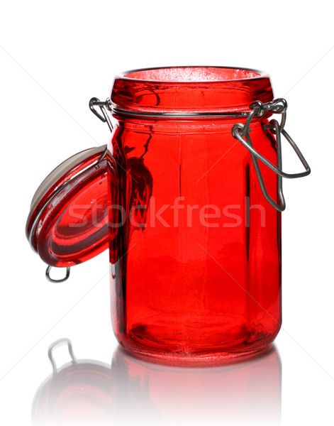 Glass Jar for Spice Stock photo © PetrMalyshev