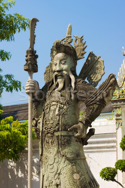 Wat Pho Statue Stock photo © PetrMalyshev