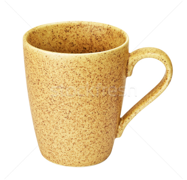 Yellow Spotted Coffee Mug Stock photo © PetrMalyshev