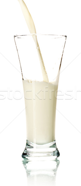 Stock photo: Poured Milk