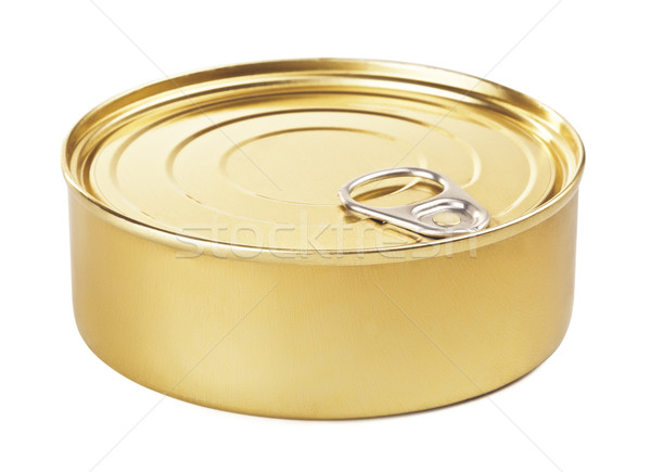 Tincan With Key Stock photo © PetrMalyshev