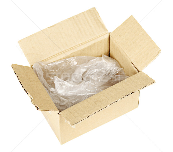 Stock photo: Cardboard Box