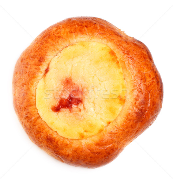 Pie With Curds Filling Stock photo © PetrMalyshev