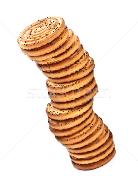 Shortbreads Cookies Tower Stock photo © PetrMalyshev