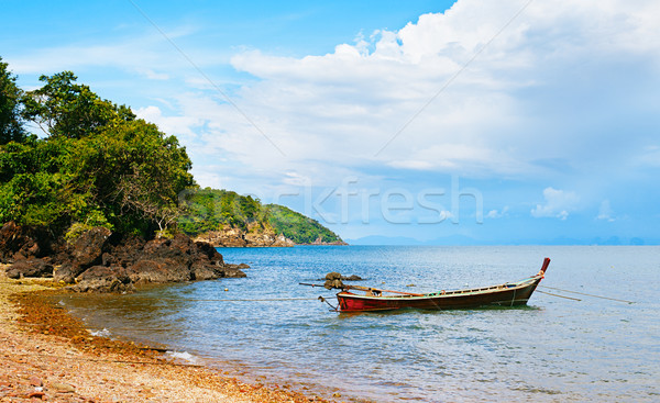 Thai Long Boat Stock photo © PetrMalyshev