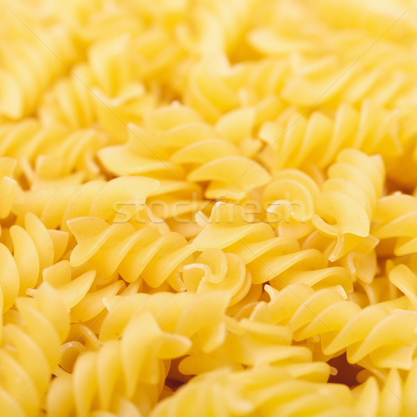 Raw Spiral Pasta Stock photo © PetrMalyshev