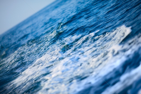 Stock photo: Blue Ocean Wave