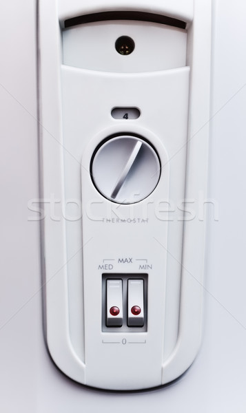 Electric Oil Heater Control Panel Stock photo © PetrMalyshev