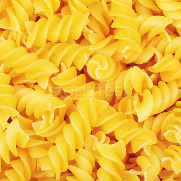 Raw Spiral Pasta Stock photo © PetrMalyshev