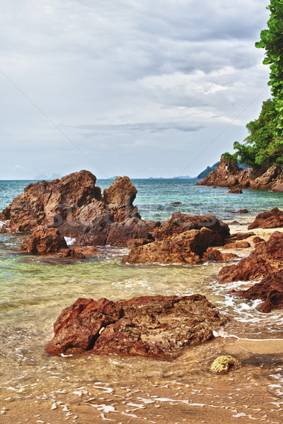 Rocky Shore Stock photo © PetrMalyshev