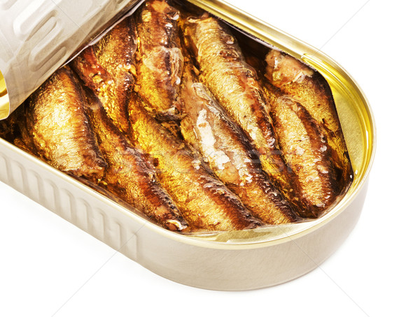 Opened Tincan Stock photo © PetrMalyshev