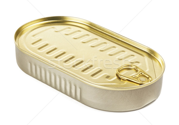 Tincan With Key Stock photo © PetrMalyshev