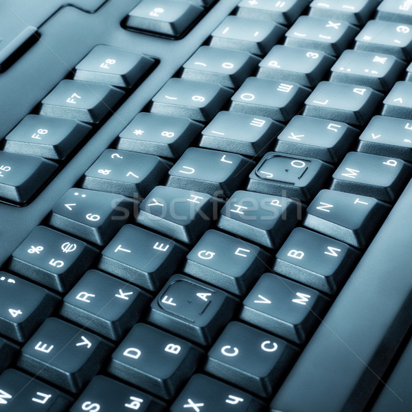 Black Keyboard Stock photo © PetrMalyshev