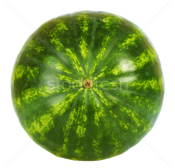 Frischen Wassermelone grünen isoliert weiß Wasser Stock foto © PetrMalyshev