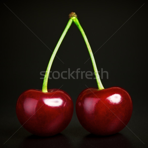 Fresh Cherries Stock photo © PetrMalyshev