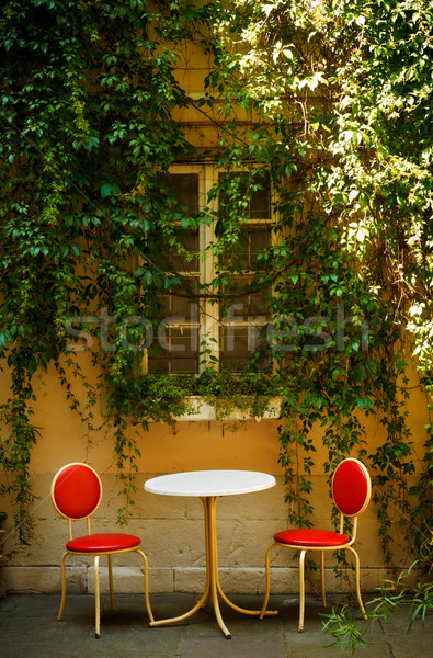 outdoor cafe Stock photo © PetrMalyshev