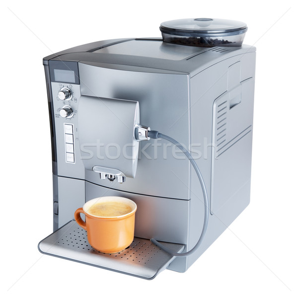 カップ マシン コーヒー 孤立した ストックフォト © PetrMalyshev