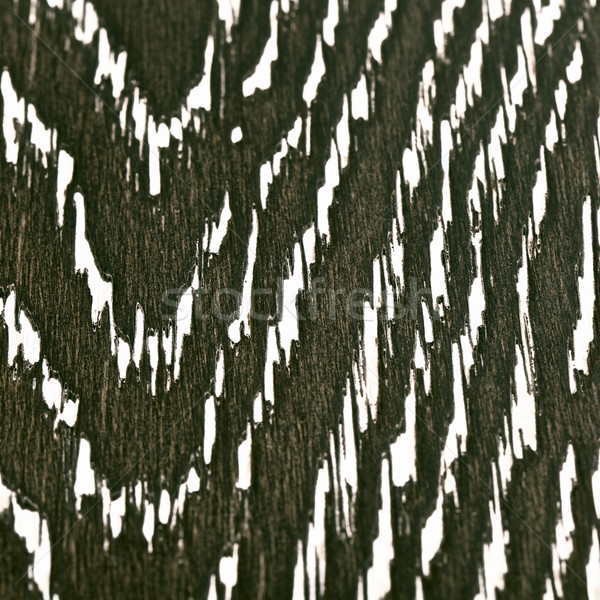 Black Painted Oak Wood Texture Stock photo © PetrMalyshev